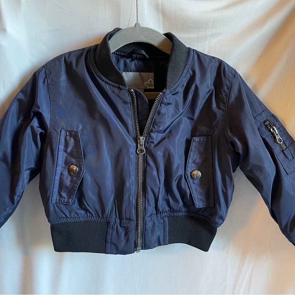 Sears Dark Blue Kids Bomber Jacket
